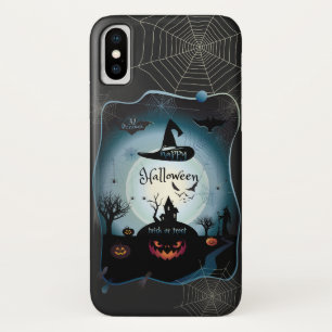 Halloween Decoration Treat or Trick Monster iPhone X Case