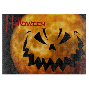 Halloween Decorative Glass Cutting Board