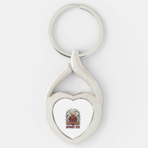 Halloween Demon Shirt with Vintage Engraving Pumpk Key Ring