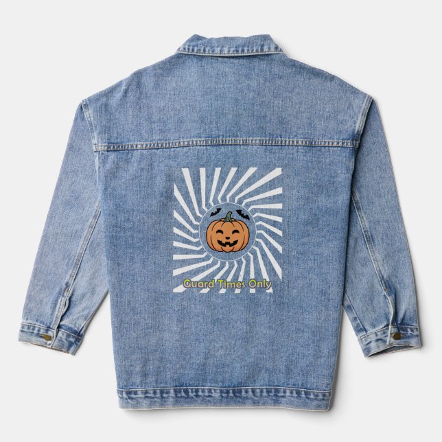 Halloween Denim Jacket (Back)