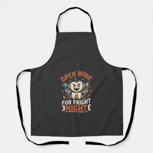 Halloween Dentist Fright Night Apron
