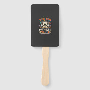 Halloween Dentist Fright Night Hand Fan
