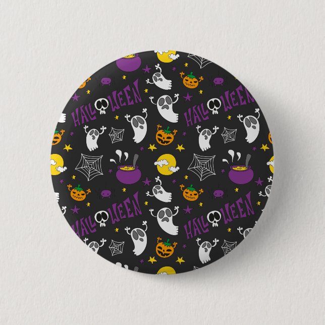 Halloween Design 1 - All Options 6 Cm Round Badge (Front)