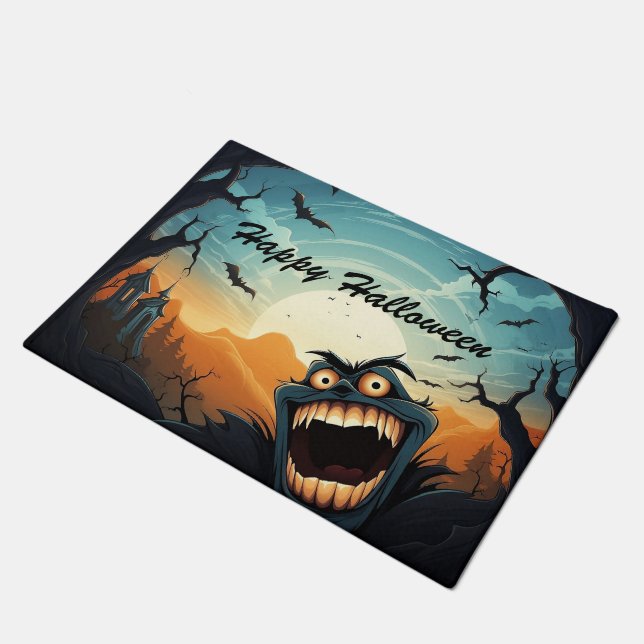Halloween Design Doormat (Angled)