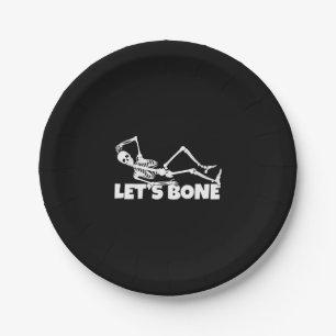 Halloween Design for Adult Humour Lovers Paper Plate