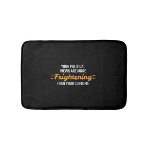 Halloween Design for Politics Lovers Bath Mat