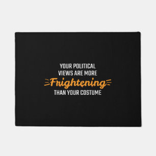 Halloween Design for Politics Lovers Doormat