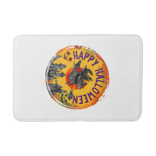Halloween Design Happy Halloween Witch Bath Mat