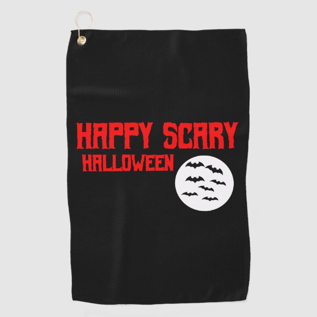 Halloween Design party Golf Towel (Front)