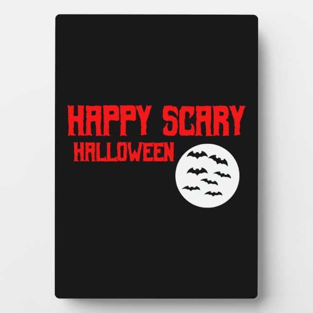 Halloween Design party Plaque (Front)
