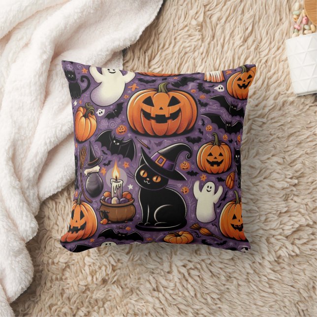 halloween design pillow (Blanket)