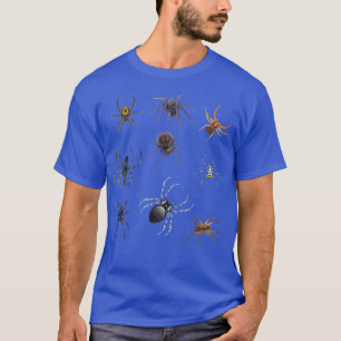 Halloween Design Scary Spiders Spooky Autumn Trick T-Shirt