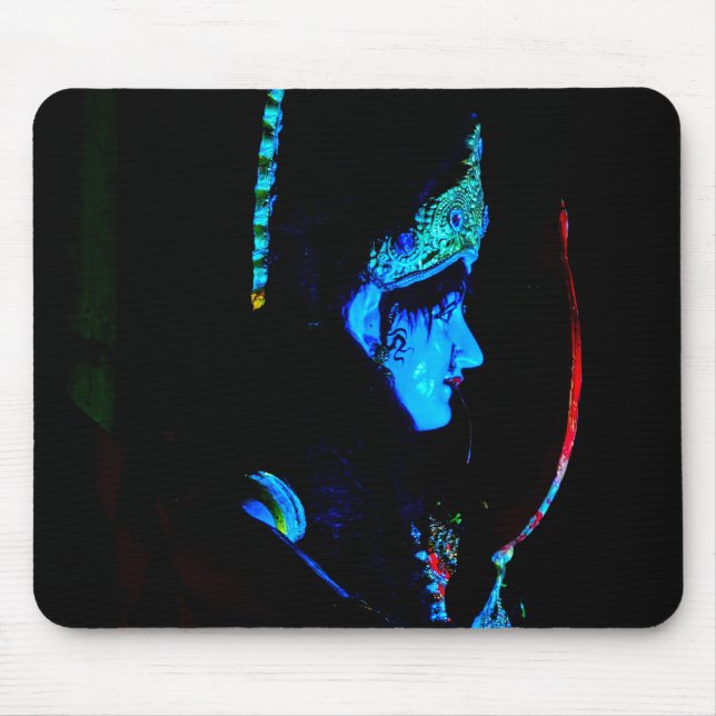 Halloween devi mouse pad (Front)