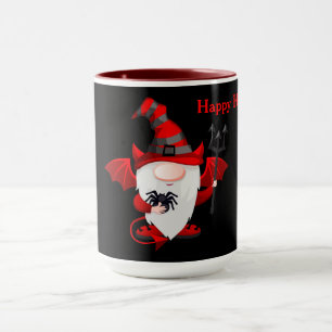Halloween Devil Gnome Mug