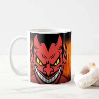 Halloween Devil Personalised Coffee Mug, Cup