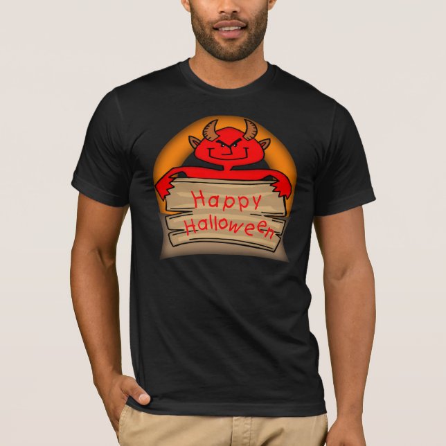 Halloween Devil T-shirts (Front)