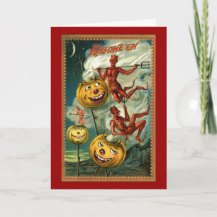Halloween Devils JOLs Card