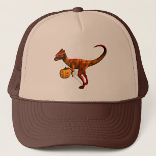 Halloween Dilophosaurus Trucker Hat