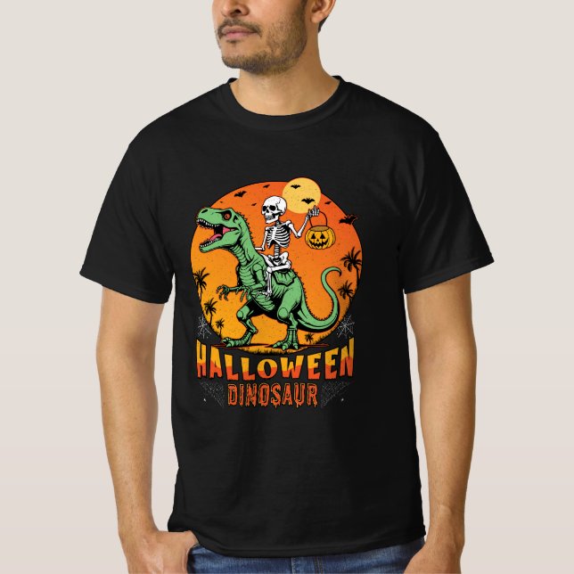 Halloween Dinosaur T-shirt (Front)