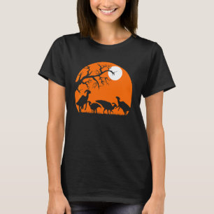 Halloween Dinosaurs Costume Halloween Parasaurolop T-Shirt