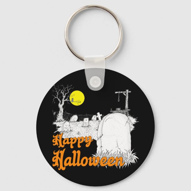 Halloween DIY Key Ring (Front)