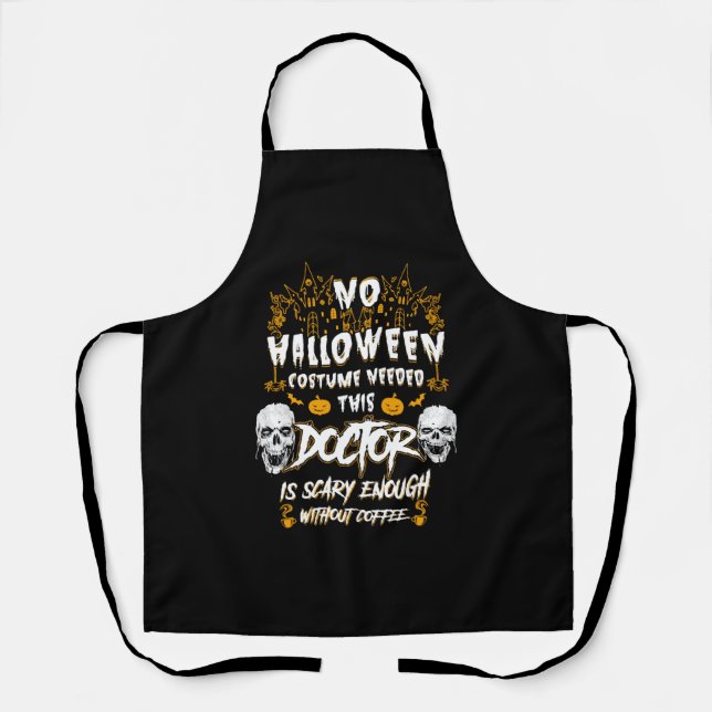 Halloween Doctor Apron (Front)