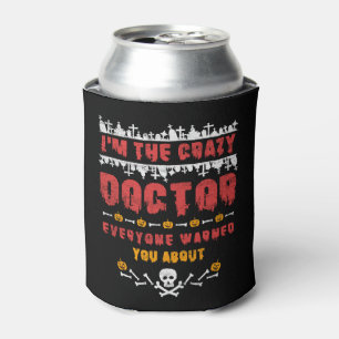 Halloween Doctor Can Cooler