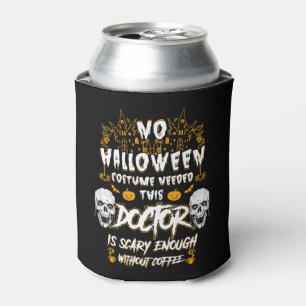 Halloween Doctor Can Cooler