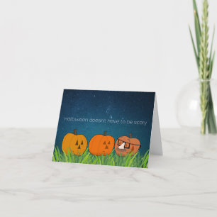 Halloween doesn't have to be scary card
