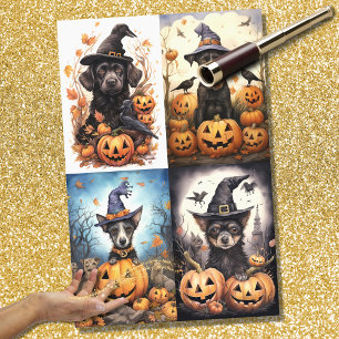 Halloween Dog 1 Collage Decoupage Paper