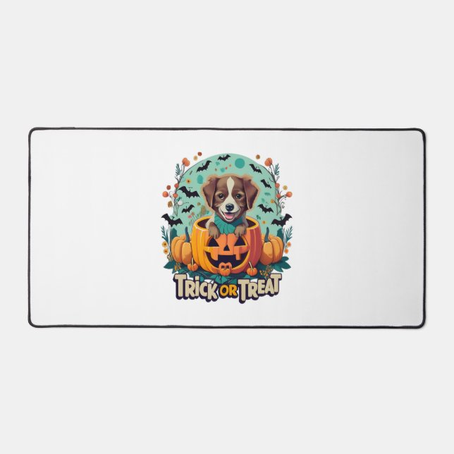 Halloween Dog  1 Desk Mat (Front)