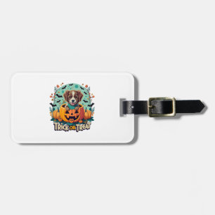 Halloween Dog  1 Luggage Tag