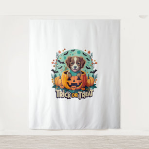 Halloween Dog  1 Tapestry