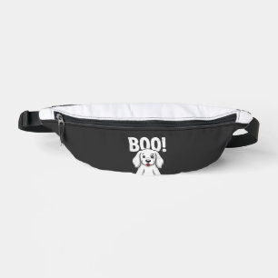 Halloween Dog Boo Cute Puppy Ghost Design Bum Bags