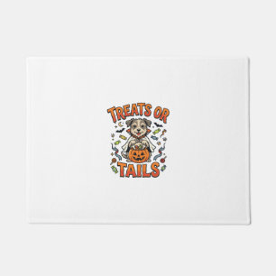 Halloween Dog Candy Mischief Doormat