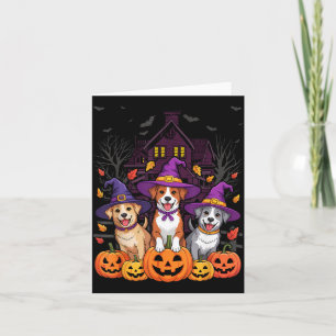 Halloween Dog Costume For Women Men Card