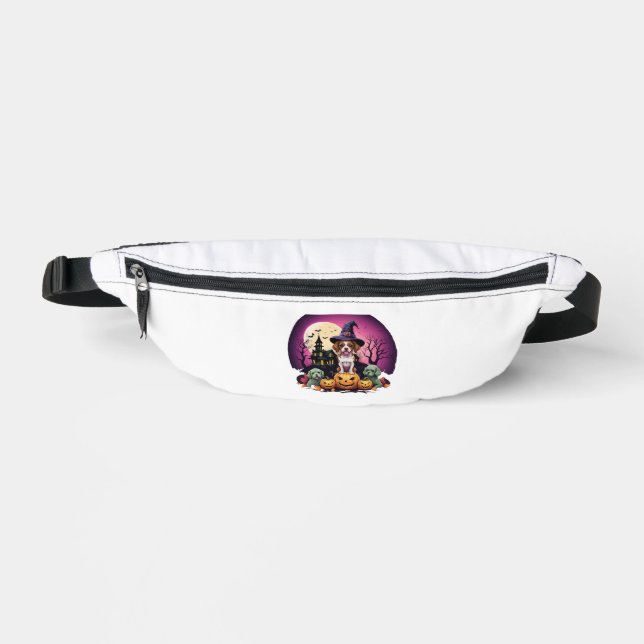 Halloween Dog Fall Lovers Bum Bags (Front)