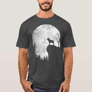 Halloween Dog Frenchie Tee Frenchie Dog Moon Howl 