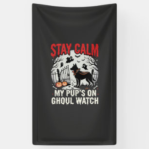 Halloween Dog Ghoul Watch Banner