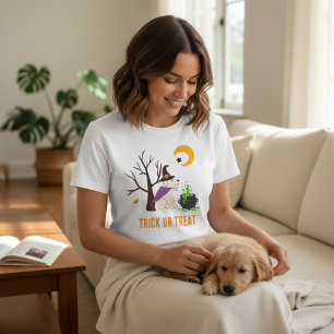Halloween Dog Mom T-Shirts Labrador Lover Gift