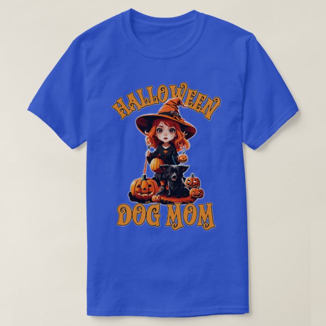 halloween dog mum 11 T-Shirt (Design Front)