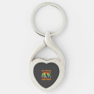 Halloween Dog Mum Spooky Night Key Ring