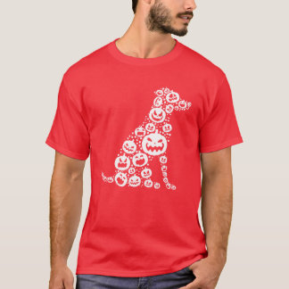 Halloween Dog Pumpkin Dog Halloween Dog friend fri T-Shirt
