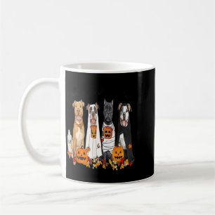 Halloween Dogs In Costumes Funny Spooky Design Coffee Mug
