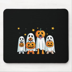 Halloween Dogs Spooky Vibes Mouse Pad