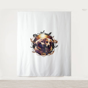 Halloween Dogs   Tapestry