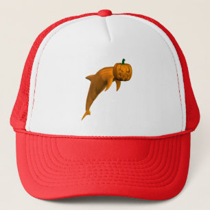 Halloween Dolphin Trucker Hat