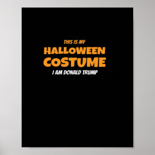 Halloween Donald  Costume Trumpkin Ideas Classic Poster