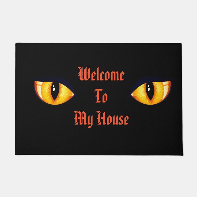 Halloween Door Mat (Front)