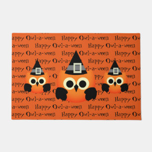 Halloween Door Mat-Owl Doormat